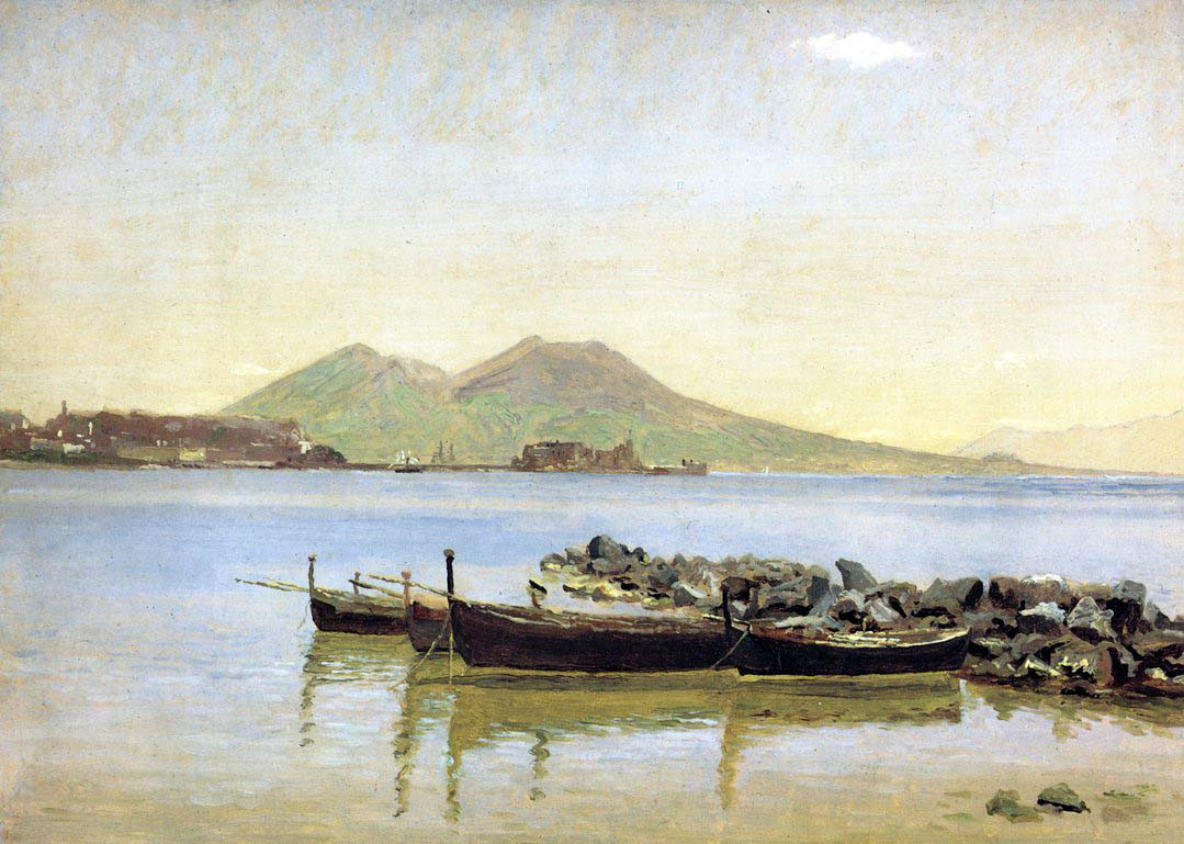 Bay of Naples with Vesuvius